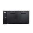 New Air NBB-69-SB 69″ 2 Door Solid Back Bar Refrigerator - VRS Restaurant Equipment & Supply Store