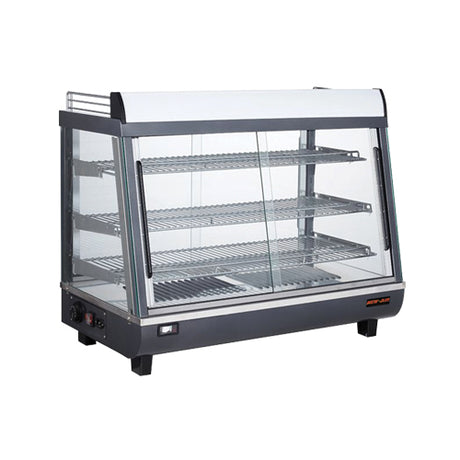 New Air NDC-018-SV 48″ Glass Countertop Heated Display Case - VRS Restaurant Equipment & Supply Store