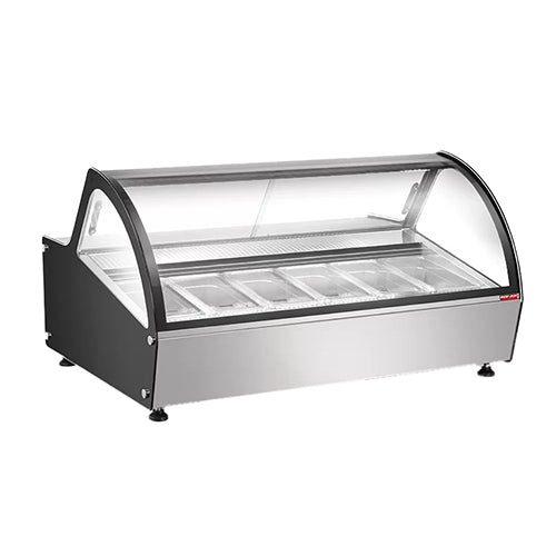 New Air NCGD-46-S 46″ Countertop Gelato Display Case - VRS Restaurant Equipment & Supply Store