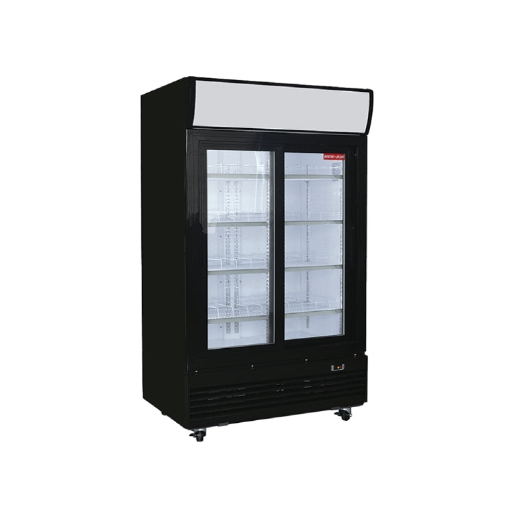 New Air 48” Double Sliding Glass Door Refrigerators - NGR-48-S