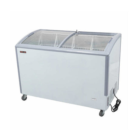 New Air 35″ Curved Glass Ice Cream Freezers - NIF-35-CG - VRS Restaurant Equipment & Supply Store