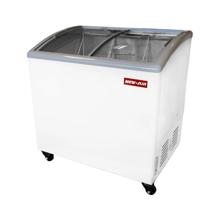 New Air 35″ Curved Glass Ice Cream Freezers - NIF-35-CG