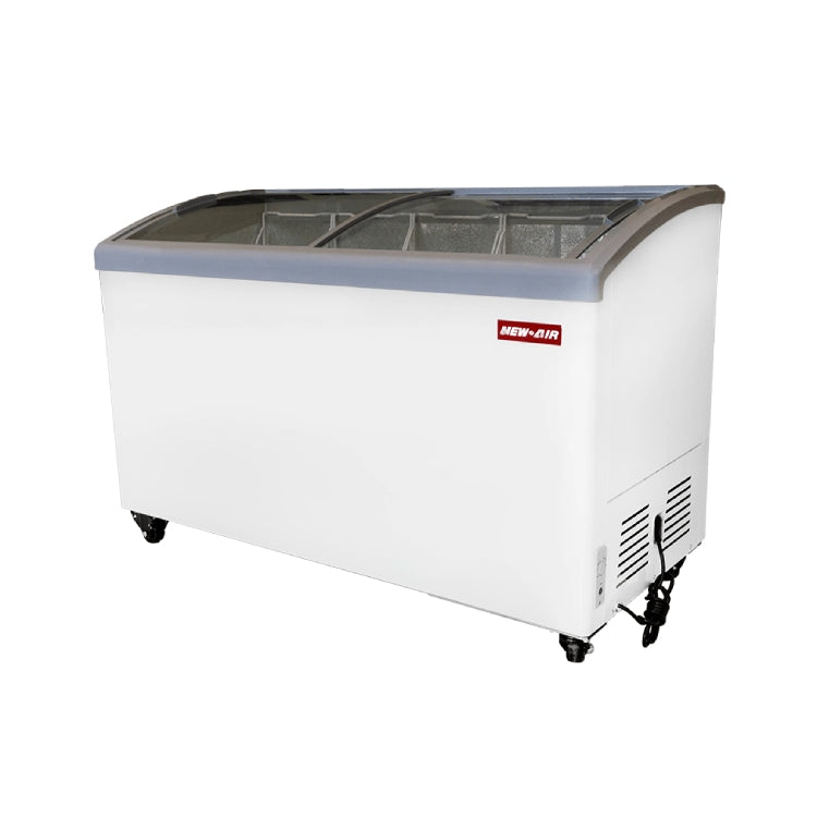 New Air 55″ Curved Glass Ice Cream Freezers - NIF-55-CG