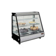 New Air NDC-013-HT 28″ Angled Glass Countertop Heated Display Case - VRS Restaurant Equipment & Supply Store