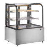 Omcan 49" Floor Model Curved Glass Display Warmer (16.2 cu. ft.)