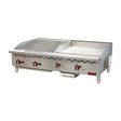 Omcan CE-CN-24C24G 48″ Propane/Natural Gas Combination Charbroiler - VRS Restaurant Equipment & Supply Store