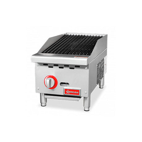 Omcan CE-CN-CB12-M 12″ Natural Gas Radiant Charbroiler - VRS Restaurant Equipment & Supply Store