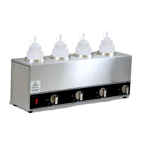 Omcan FW-CN-1604 Quadruple Sauce Bottle Warmer - VRS Restaurant Equipment & Supply Store