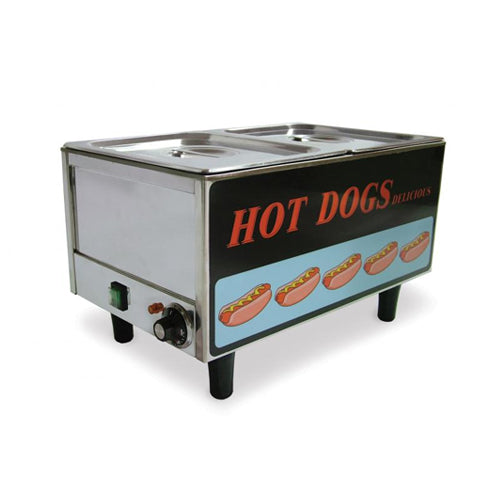 Omcan FW-TW-3050 Hot Dog Steamer & Bun Warmer - VRS Restaurant Equipment & Supply Store