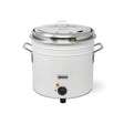 Omcan FW-TW-5000-W 10 Lt Soup Kettle White - VRS Restaurant Equipment & Supply Store