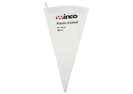 Winco Pastry Bag, Cotton with Plastic Coating