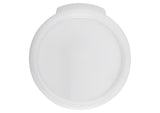 Winco Cover for Round Storage Container, White, Polypropylene