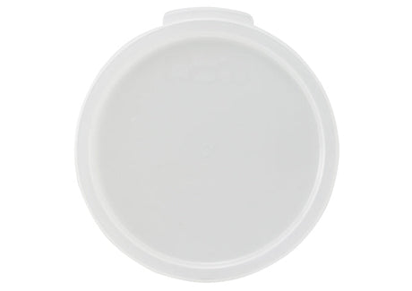 Winco Cover for Round Storage Container, White, Polypropylene