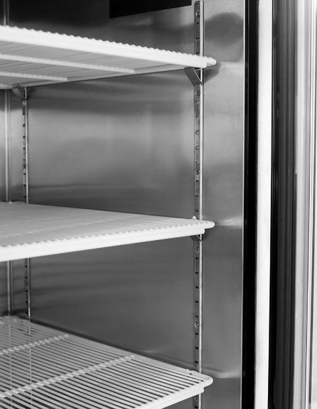 Atosa Two Glass Door Reach-in Freezer - MCF8703ES - VRS Restaurant Equipment & Supply Store