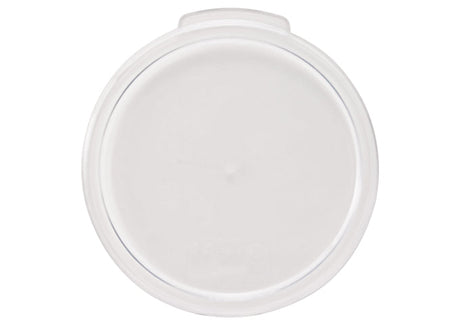 Winco Cover for Round Storage Container, Translucent, Polypropylene