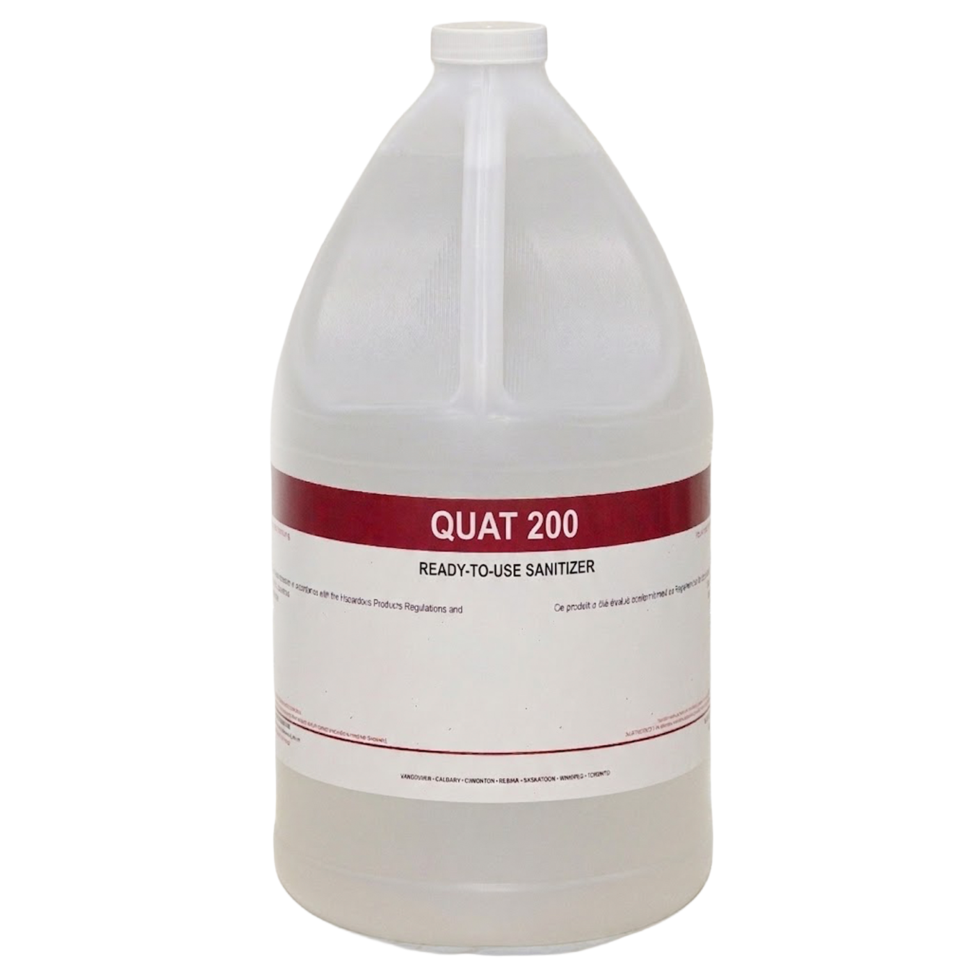 Fluid QUAT-4 4L Ready to Use Cleaner / Sanitizer