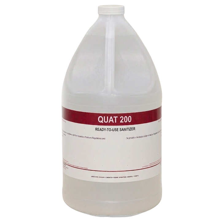 Fluid QUAT-4 4L Ready to Use Cleaner / Sanitizer