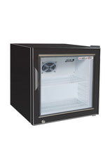 American Chef R1G-23C compact glass door refrigerated merchandiser