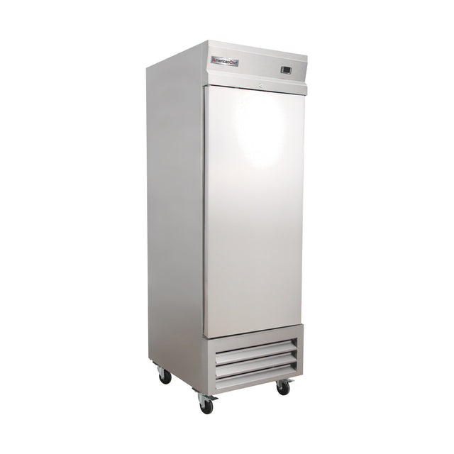 American Chef R1S-27EU-L left-hinged Euro-style reach-in refrigerator