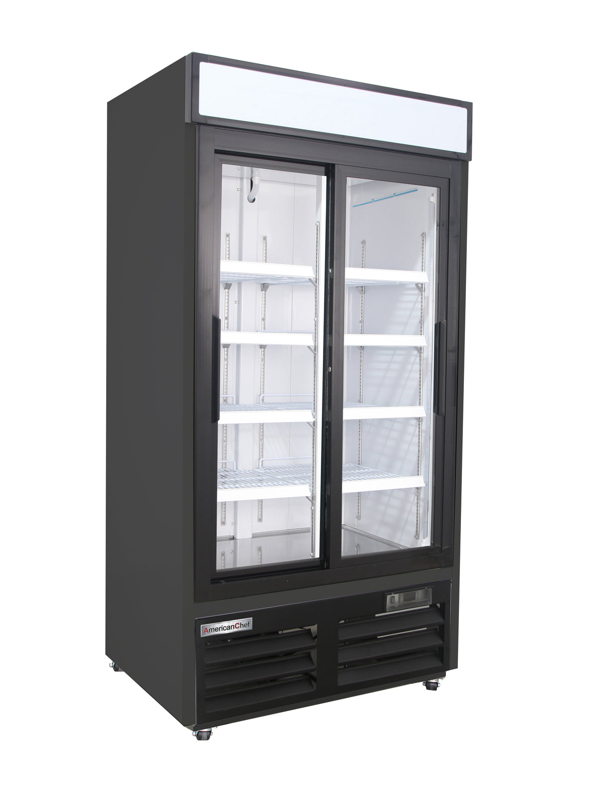 American Chef 40" Glass Door Merchandiser Refrigerator R2G-40-WSSL