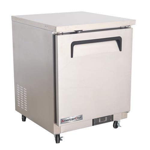 American Chef 28″ One Door Under Counter Freezer FUC1-28S - VRS Restaurant Equipment & Supply Store