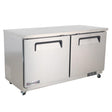 American Chef 60″ Two Door Under Counter Refrigerator RUC2-60S