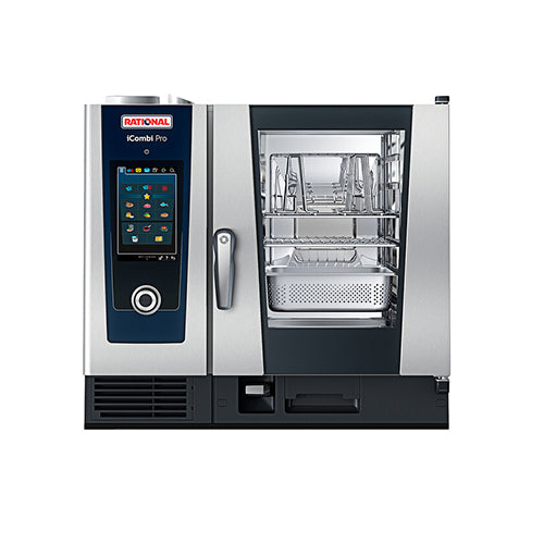 Rational iCombi Pro ICP-6-HALF LM100BG 6 Pan Half Size Propane Gas Combi Oven - VRS Restaurant Equipment & Supply Store