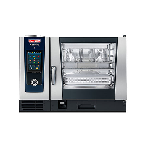 Rational iCombi Pro ICP-6-FULL-E LM100CE 6 Pan Full Size Electric Combi Oven – 3Ph, 208V - VRS Restaurant Equipment & Supply Store