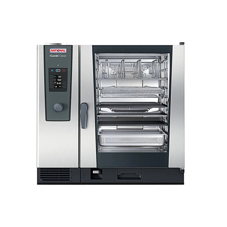 Rational iCombi Classic ICC-10-FULL E LM200EE 10 Pan Full Size Electric Combi Oven – 3Ph, 208V - VRS Restaurant Equipment & Supply Store