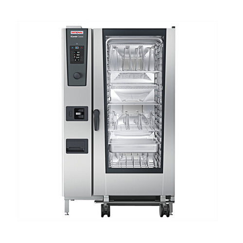 Rational iCombi Classic ICC-20-FULL-E LM200GE 20 Pan Full Size Electric Combi Oven – 3Ph, 208V - VRS Restaurant Equipment & Supply Store