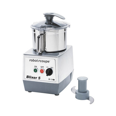 Robot Coupe BLIXER-5 Food Processor With 5.5 QT Stainless Steel Bowl - VRS Restaurant Equipment & Supply Store