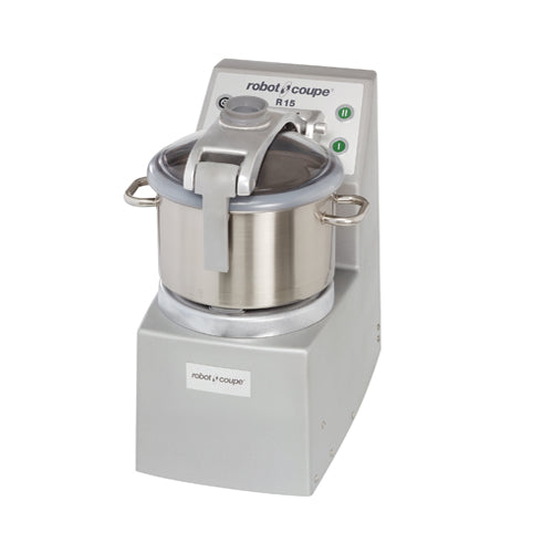 Robot Coupe R15 Vertical Food Processor With 15 Qt Stainless Steel Bowl - VRS Restaurant Equipment & Supply Store