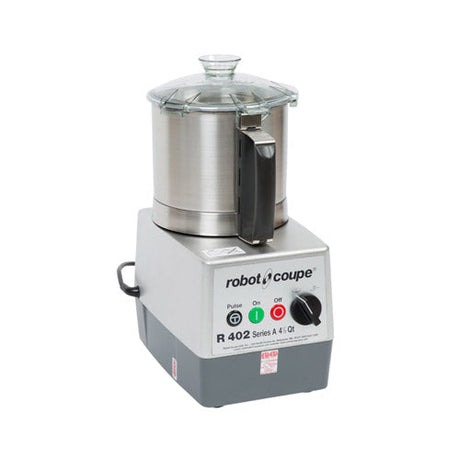 Robot Coupe R402 Continuous Feed Food Processor With 4.5 QT Stainless Steel Bowl - VRS Restaurant Equipment & Supply Store