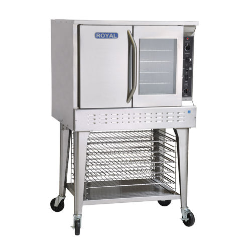 Royal RCOS-1 Single Standard Depth Full Size Propane Gas Convection Oven - VRS Restaurant Equipment & Supply Store