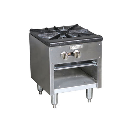 Royal RSP-18 Propane Gas Single Burner Stock Pot Range - VRS Restaurant Equipment & Supply Store