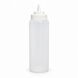 American Chef SBW-32C - 32oz Squeeze Bottles, Wide Mouth, Clear, Plastic