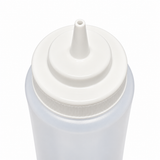 American Chef SBW-32C - 32oz Squeeze Bottles, Wide Mouth, Clear, Plastic