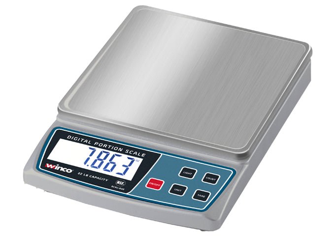 Winco Scal-D22 Digital Portion Scale, 22 Lb - VRS Restaurant Equipment & Supply Store