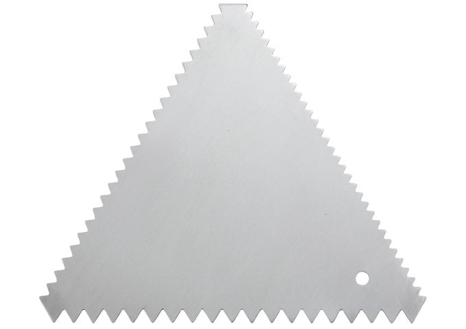 Winco Sdc-6 Cake Decorating Combs, Triangle - VRS Restaurant Equipment & Supply Store