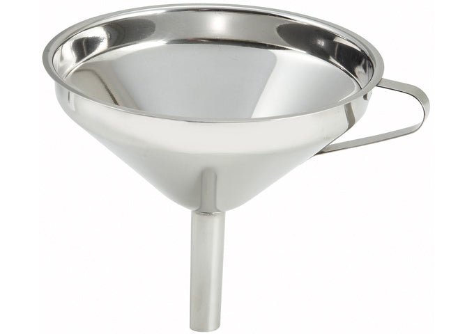 Winco Stainless Steel Wide Mouth Funnel - VRS Restaurant Equipment & Supply Store