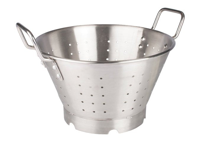 Winco Colander With Handles & Base, Heavy-Duty Stainless Steel - VRS Restaurant Equipment & Supply Store