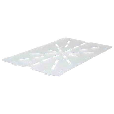 Winco Polycarbonate Drain Shelf