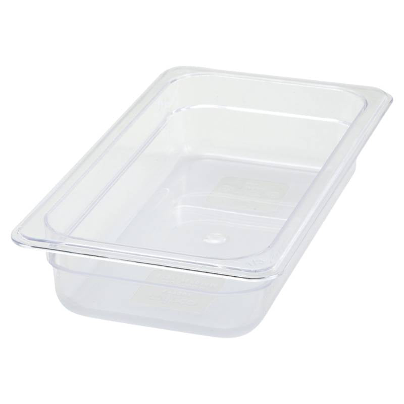 Winco Polycarbonate Food Pan, 1/3 Size