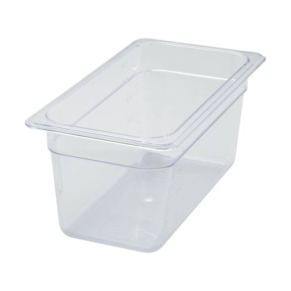 Winco Polycarbonate Food Pan, 1/3 Size