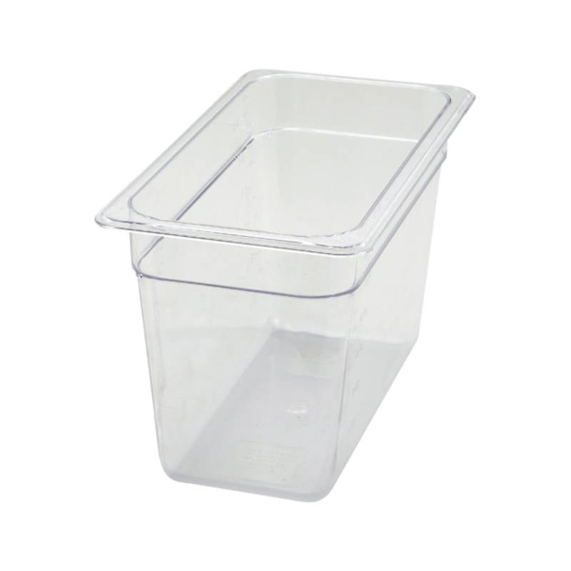 Winco Polycarbonate Food Pan, 1/3 Size