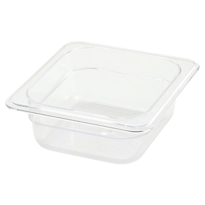 Winco Polycarbonate Food Pan, 1/6 Size