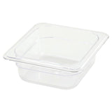 Winco Polycarbonate Food Pan, 1/6 Size