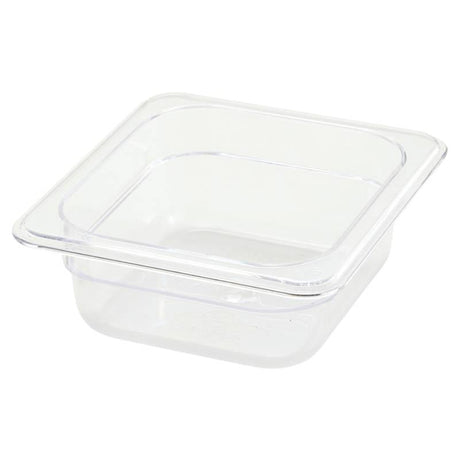 Winco Polycarbonate Food Pan, 1/6 Size