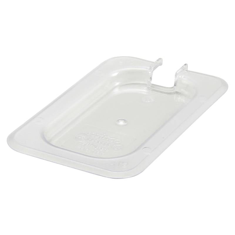 Winco Polycarbonate Food Pan Cover, Slotted