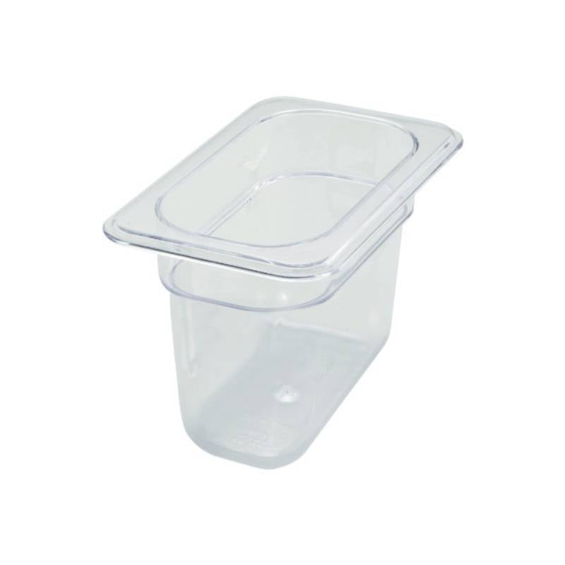 Winco Polycarbonate Food Pan, 1/9 Size